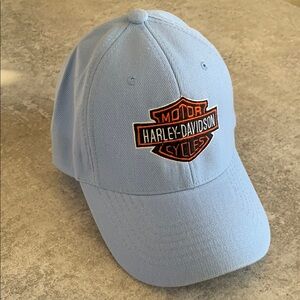 Harley-Davidson Light Blue Adjustable Cap